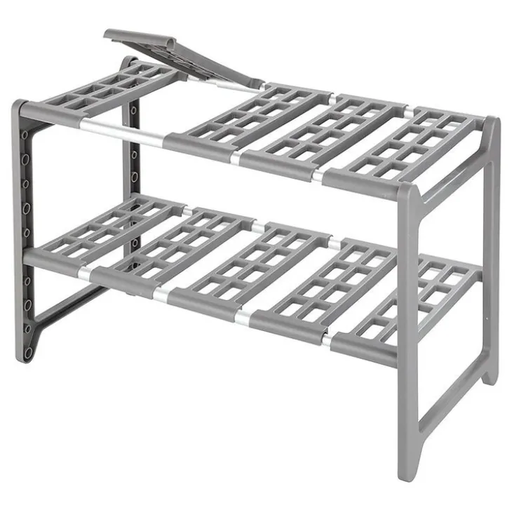 Justerbar förvaringshylla under diskbänk, 45-80cm