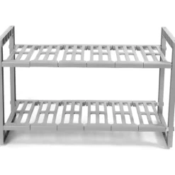 Justerbar förvaringshylla under diskbänk, 48-85cm