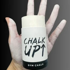 Kalkstift för träning, Chalk up