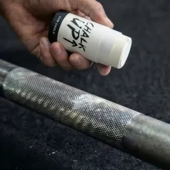 Kalkstift för träning, Chalk up