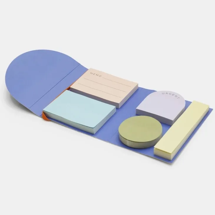 Kit med 5 block sticky-notes, Kikkerland