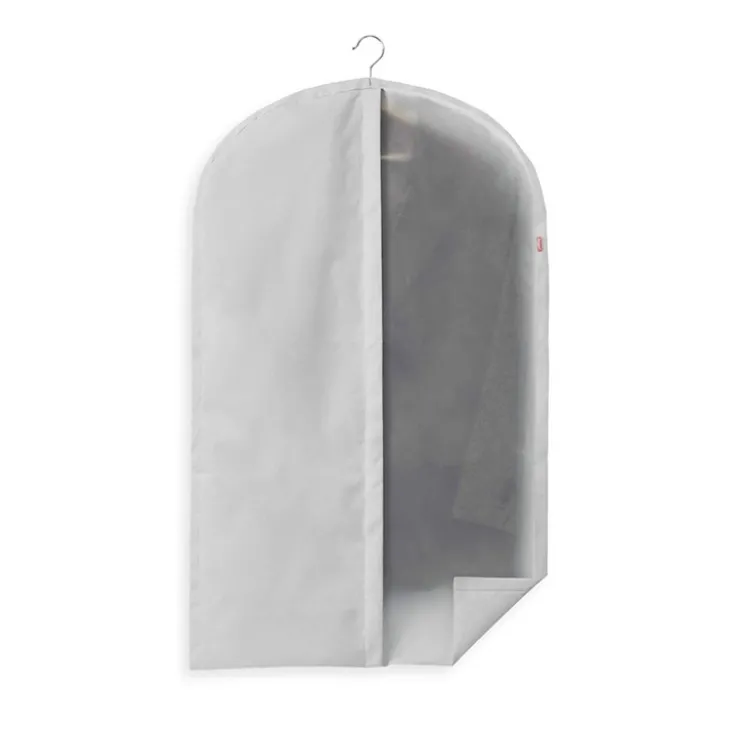 Klädpåse, 100 cm, Rayen premium, Ljusgrå