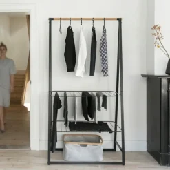 Klädställning med hyllor, Brabantia