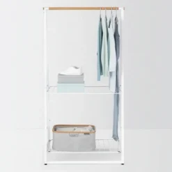 Klädställning med hyllor, Brabantia