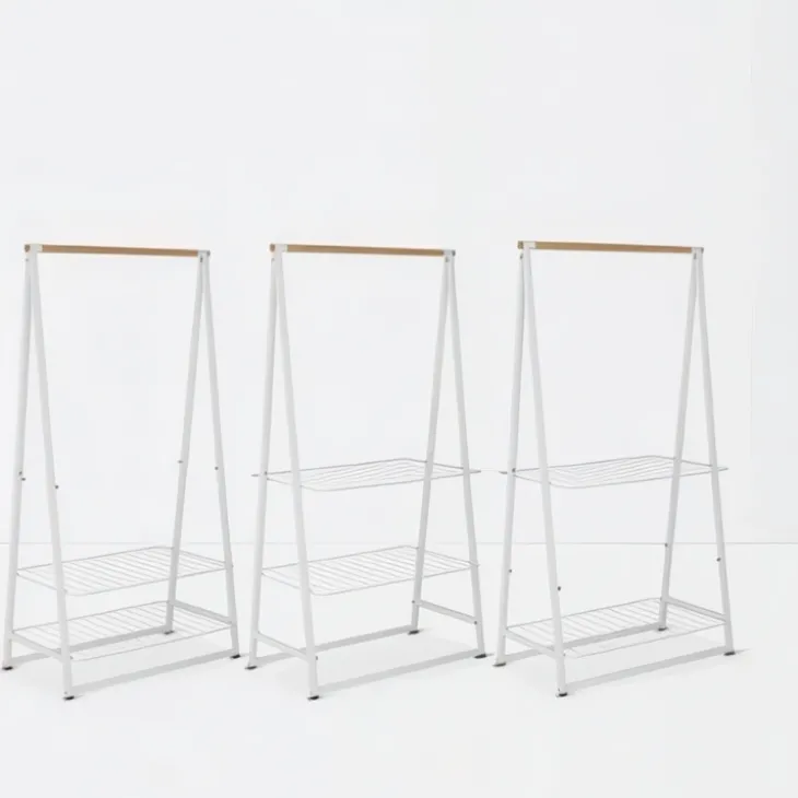 Klädställning med hyllor, Brabantia