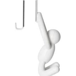 Krok till skåpdörr 2-pack, Buddy, Umbra