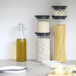 Liten glasburk 0,6L, Brabantia