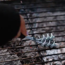Liten grillborste i rostfritt stål