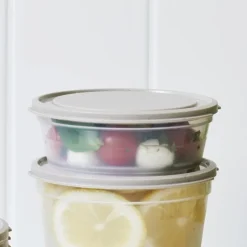 Liten matlåda rund 0,3L, SmartStore, Grå