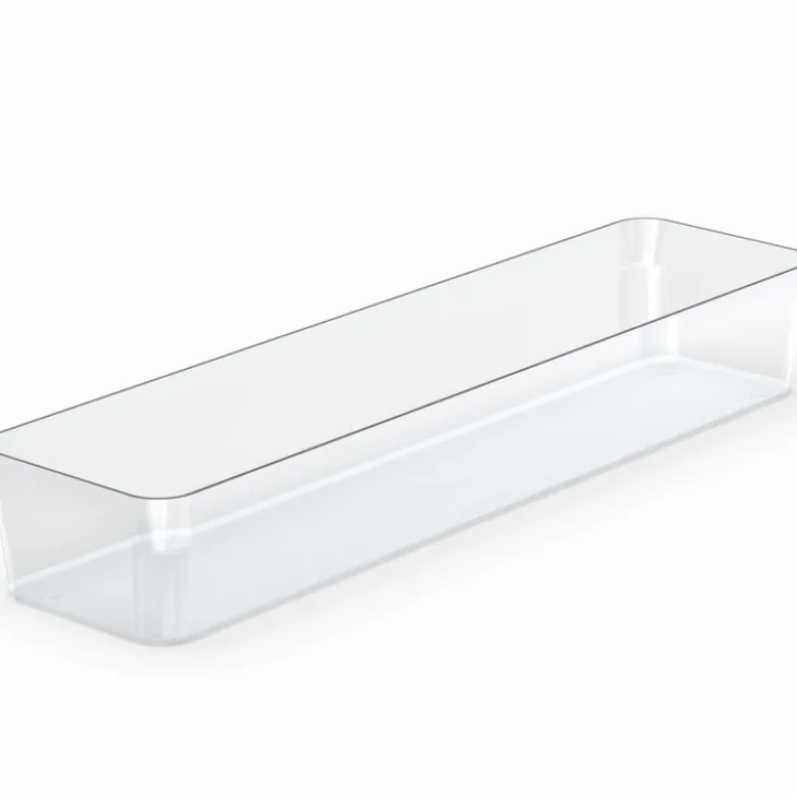 Långsmal lådinredning för småförvaring, 40x10x6cm, SmartStore