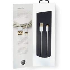 Lång USB-kabel i tyg