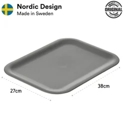 Lock till förvaringskorg i återvunnen plast, SmartStore