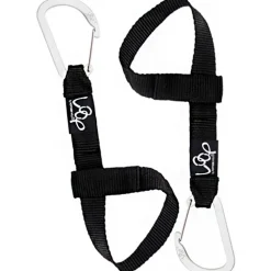 Loop fästband med karbinhake 2-pack