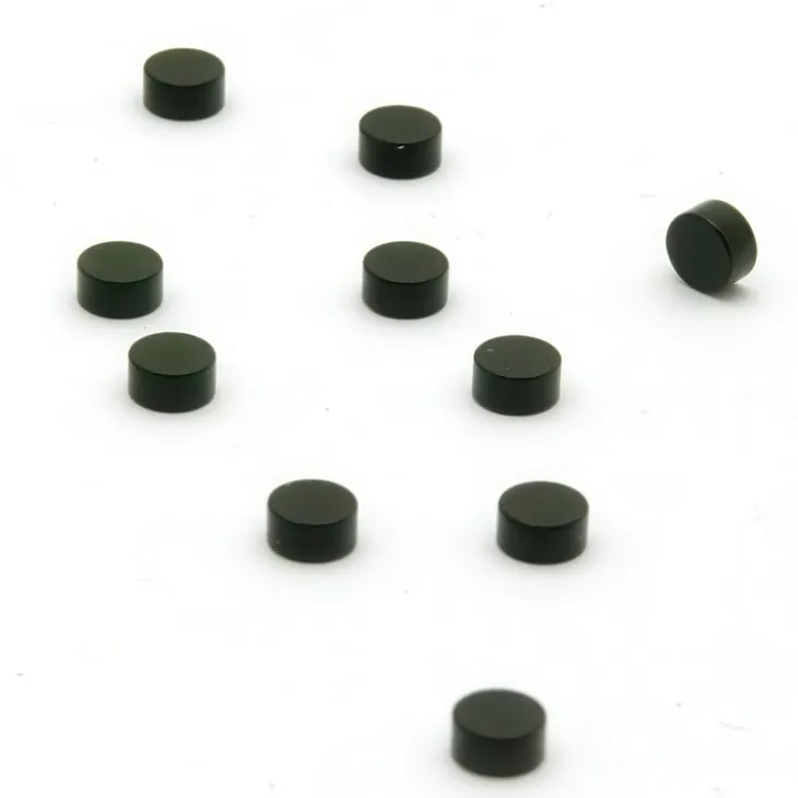 Magneter, mini, starka, 10 st, STEELY BLACK, Ø 0,6 x H 0,3 cm, Svart