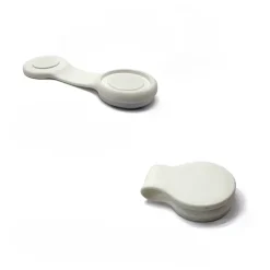 Magnetisk duschdraperihållare 4-pack