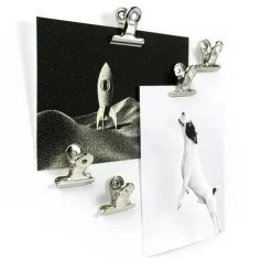 Magnetklämma 4-pack, Silver