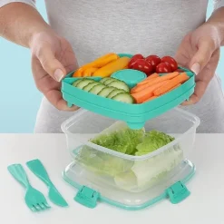 Matlåda för sallad 1,63L, Sistema