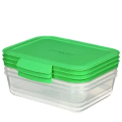 Matlåda i plast 3-pack 1L, Sistema