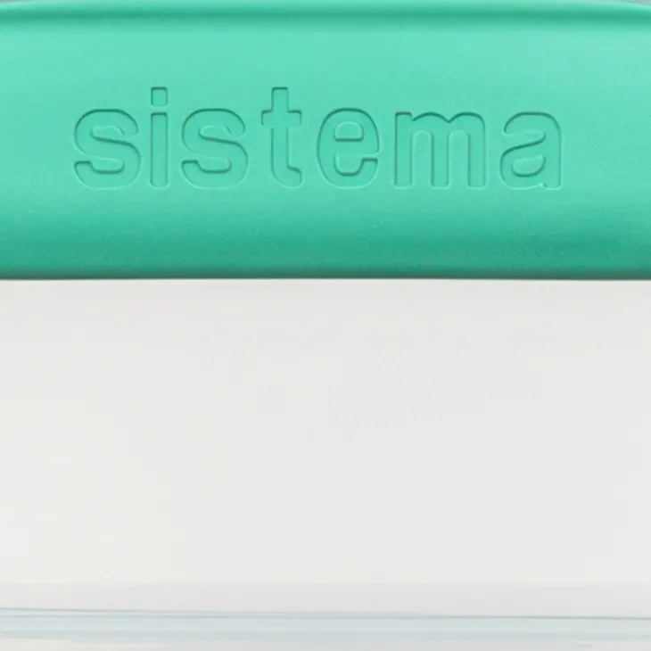 Matlåda med två dippfack 0,975L, Sistema