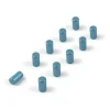 Minimagnet cylinder 10-pack, Blå