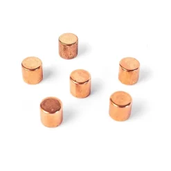 Minimagnet cylinder 6-pack, Koppar