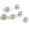 Minimagnet cylinder 6-pack, Silver
