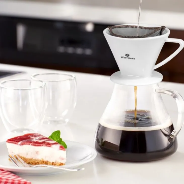 Mjukt kaffefilter i rostfritt stål