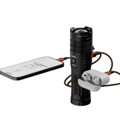 Nödficklampa med powerbank, Xtorm