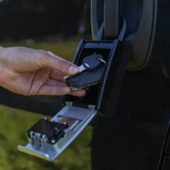 Nyckelgömma med kodlås