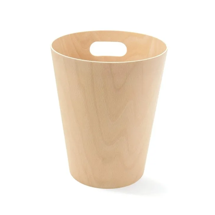 Papperskorg i trä 7,5L, Umbra
