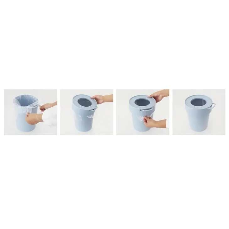 Papperskorg med krok 5L, Hachiman