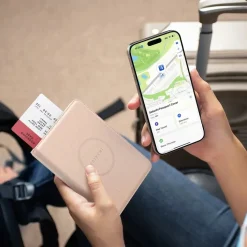 Passfodral med spårning och RFID-skydd