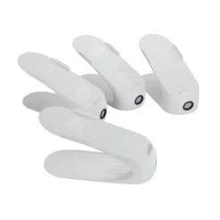 Platsbesparande skoställ 4-pack, Wenko, Vit