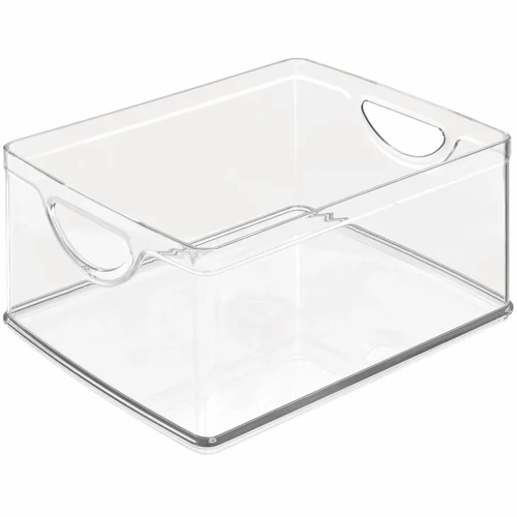 Öppen förvaringslåda i plast, 25,4x20,3x12,7cm