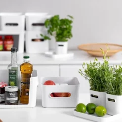 Öppen kvadratisk förvaringslåda 3,6L, SmartStore