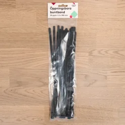 Öppningsbara buntband, 20-pack