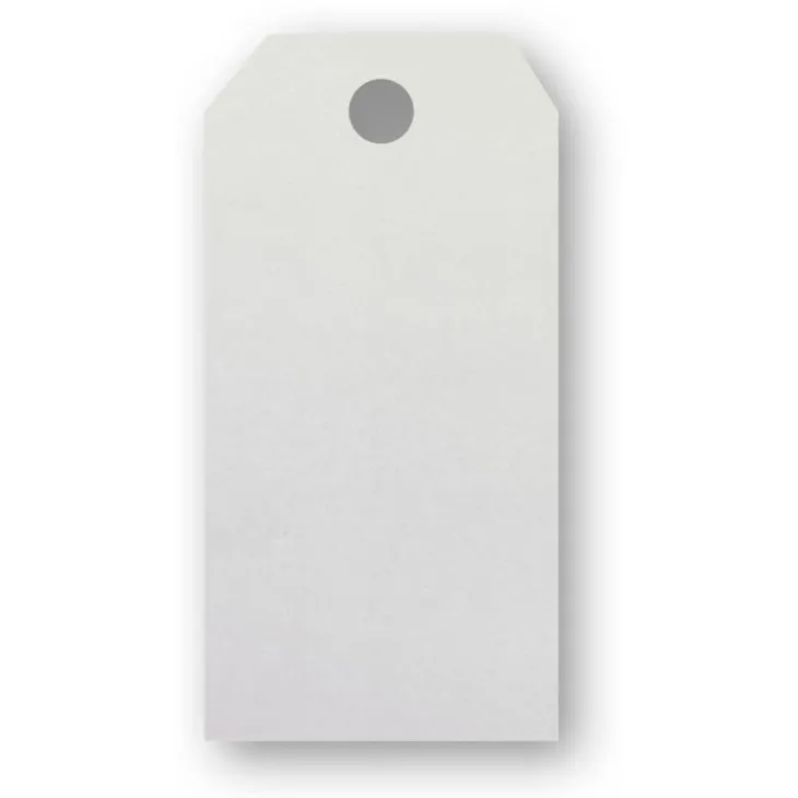 Presentetikett hängande 10-pack, Pärlemor