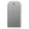 Presentetikett hängande 10-pack, Silver