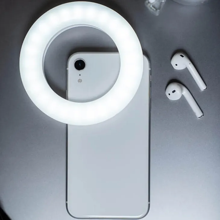 Ringlampa till mobilen