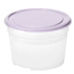 Rund matlåda 0,6L, SmartStore, Lila