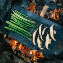 Satake vändbar grill- & stekplatta i gjutjärn