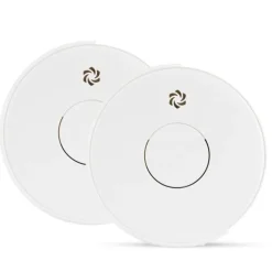 Seriekopplingsbara brandvarnare 2-pack
