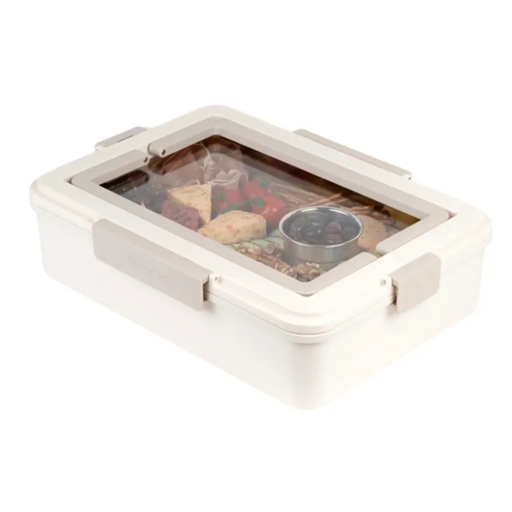 Serveringslåda med kylklampar, Platterbox