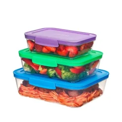 Set med matlådor 3-pack, Sistema