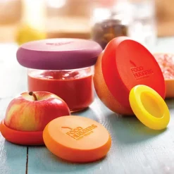 Silikonlock för frukt och grönsaker, 5-pack