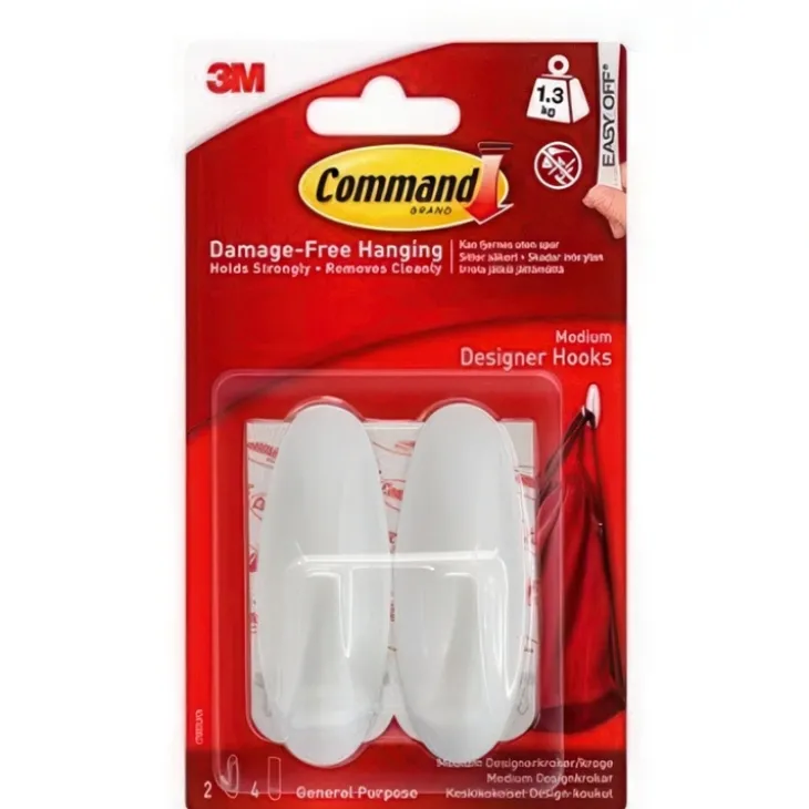 Självhäftande krok 2-pack, Command
