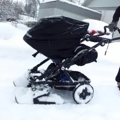Skidor till barnvagnen