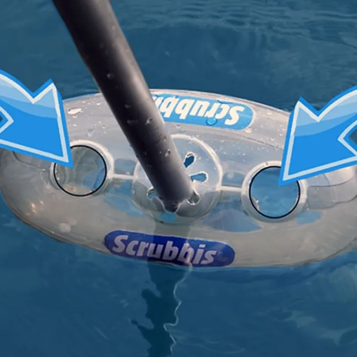 Skrubborste med vattenbehållare, Scrubbis