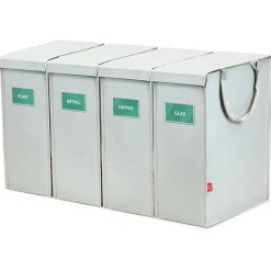 Smarta källsorteringskassar, 4-pack