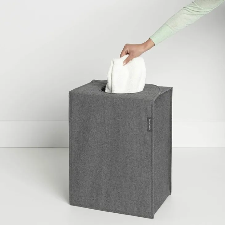 Smart tvättkorg med bärhandtag 55L, Brabantia